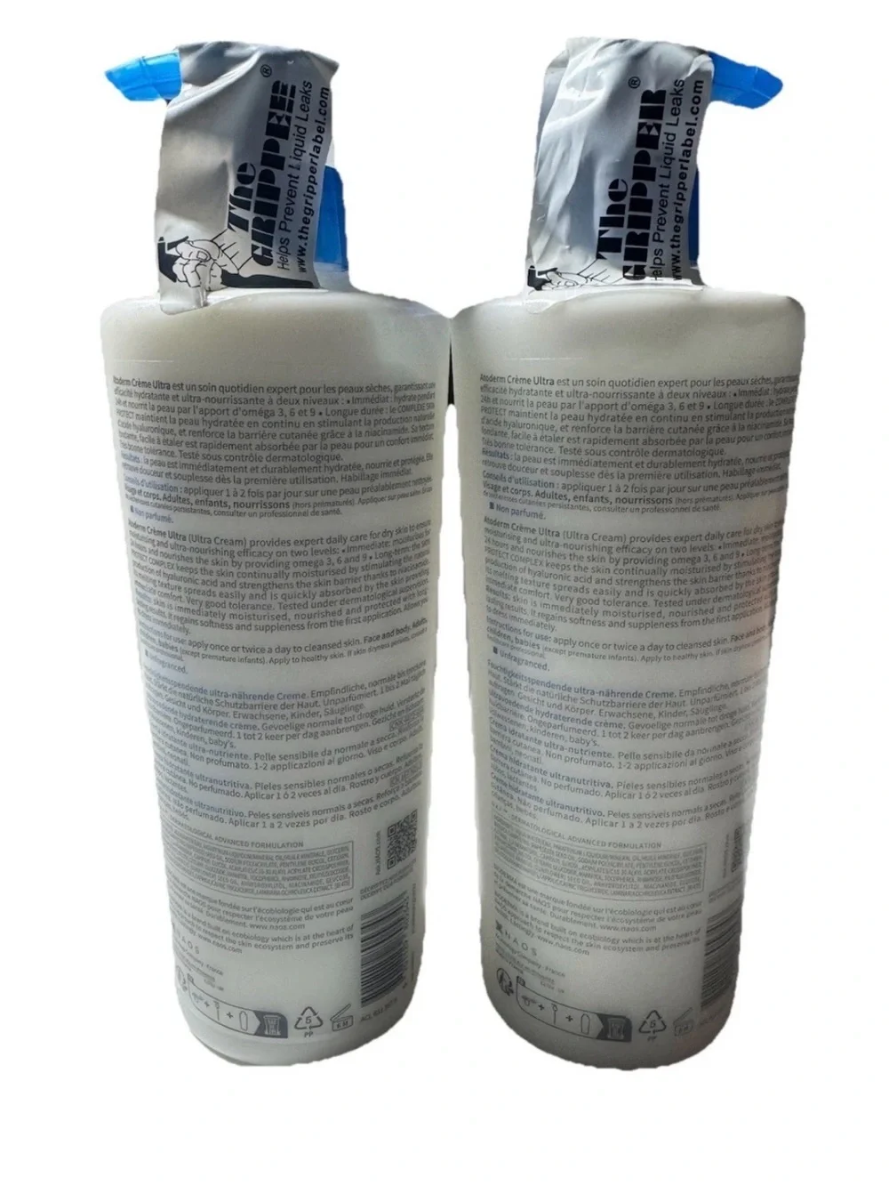 Bioderma Atoderm Creme Ultra-Nourishing Cream 16.9 Oz Each 2 Pack